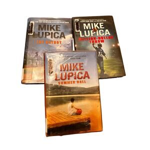 MIKE LUPICA Books Lot‎ of (3) Hardcover YOUTH SPORTS Fiction, Ex-Library